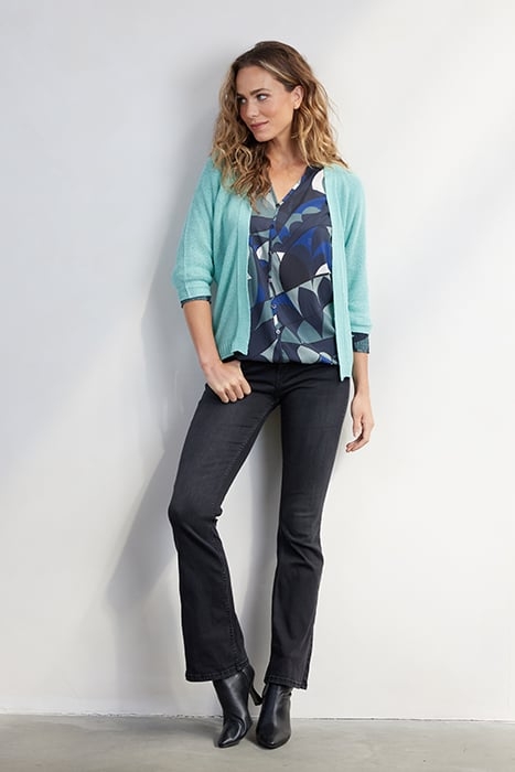 CARDIGAN RIZO SOFT GREEN 2