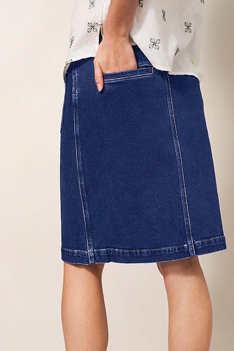 MELODY DENIM SKIRT DARK DENIM 2