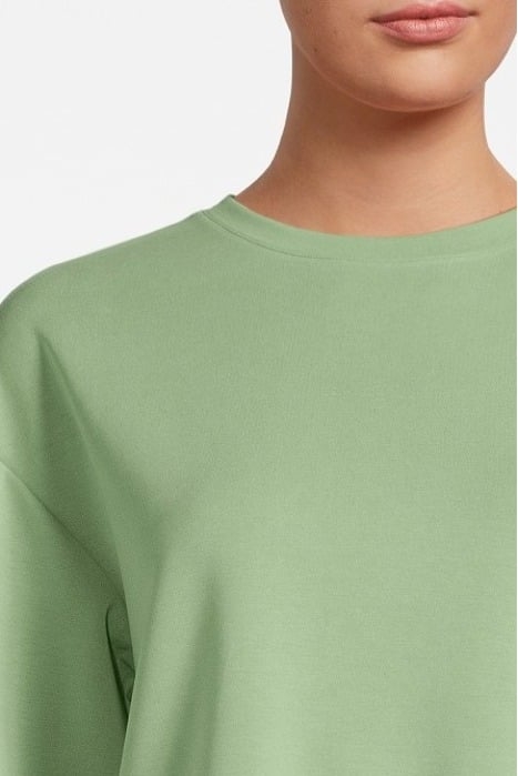 T PEACHED CREW MATCHA 4