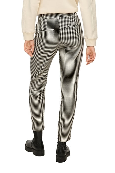 S.OLIVER PANTS 7/8 GREY/BLACK 2