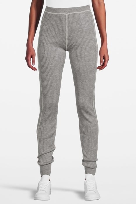 KNITTED LONG-JOHNS GREY/WHITE 1