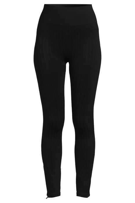 STRIPED SEAMLESS LEGGING BLACK 3