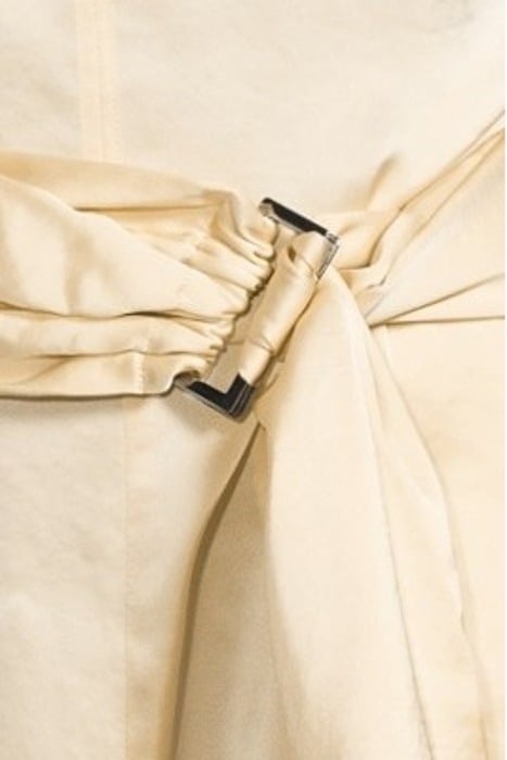 BELTED SATIN JUMPSUIT VANILLA 5