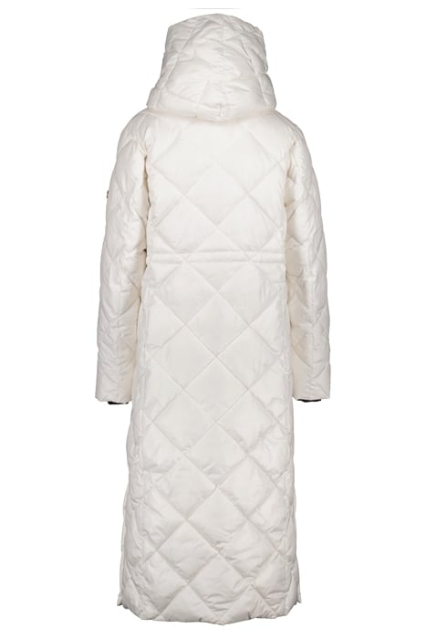 SAGA WNS COAT L WHITE FOAM 5