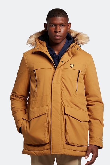 WINTER WEIGHT MICRO FLEECE LINED PARKA ANNIVERSARY GOLD 1