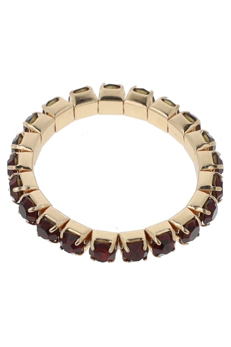 ALICE RING SIAM S/M GOLD, RED 2