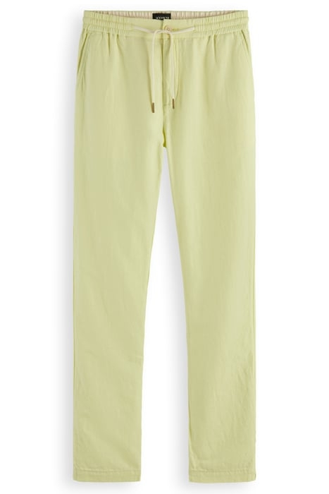 WARREN - COTTON/LINEN JOGGER DAHLIA 1