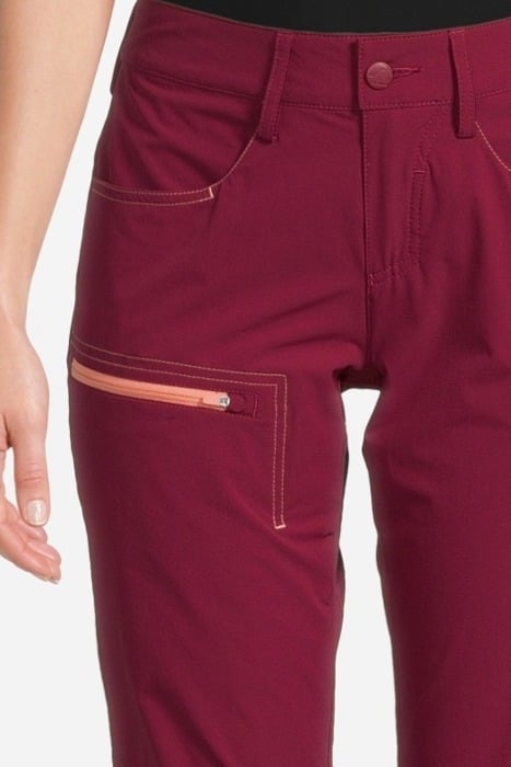 MOA W PNT BEET RED / PEACH PINK 4