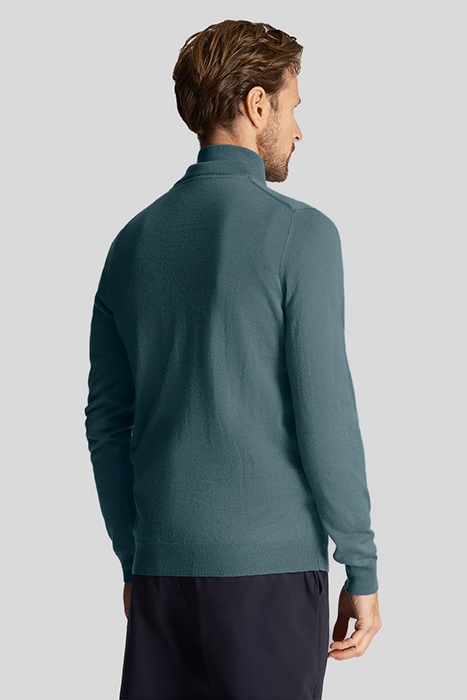 GOLF CORE 1/4 ZIP MERINO MIX IRON BLUE 2