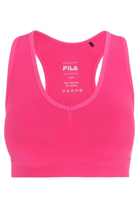 REKEN SEAMLESS BRA PINK YARROW 1