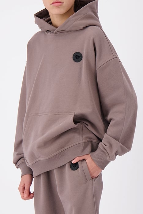 ESSENTIAL HOODIE BROWN 3