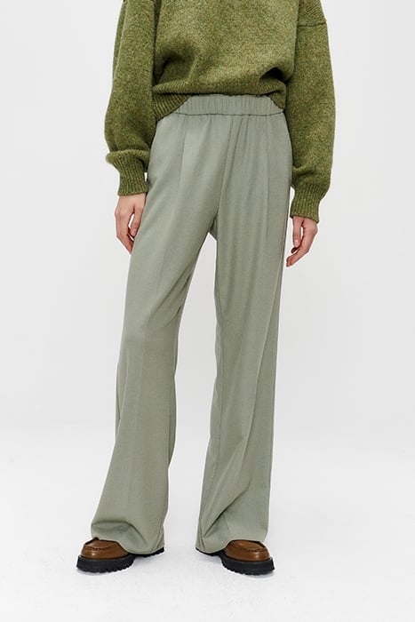 DUKE FLANNEL PANTS SAGE GREEN 1