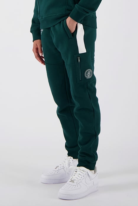 STRIPE SWEATPANTS PINE GREEN 5