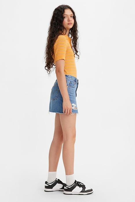 ICON DENIM SKIRT BLUE 5