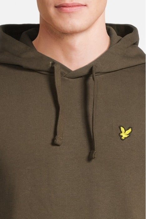 FOOTBALL WORLD GRAPHIC LS PULLOVER HOODIE OLIVE 4