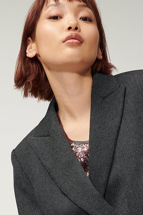 GABARDINE BLAZER ANTHRACITE 5