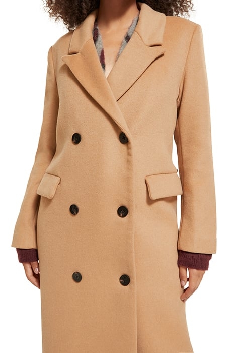 DOUBLE BREASTED WOOLEN COAT DUNE 8