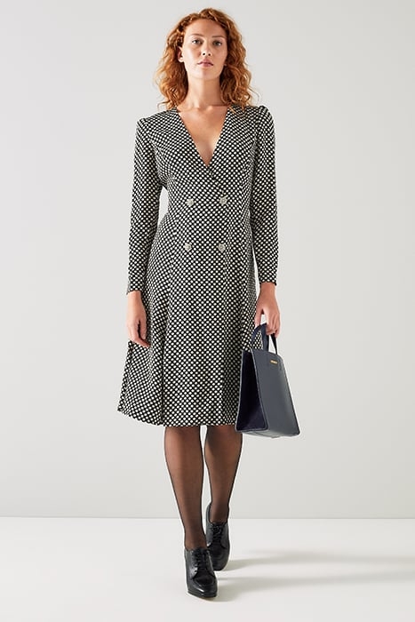 DR EDEL GRAPHIC SPOT BLACK/CREAM 2