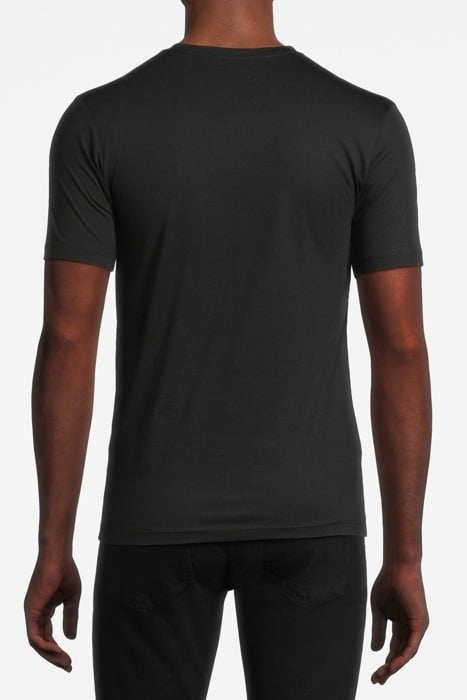 DAWSON CREW NECK JERSEY T-SHIRT BLACK - OUTLET PRICE 2