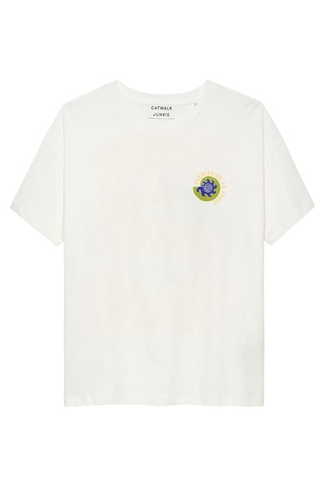 RELAXED TEE OFF WHITE 1