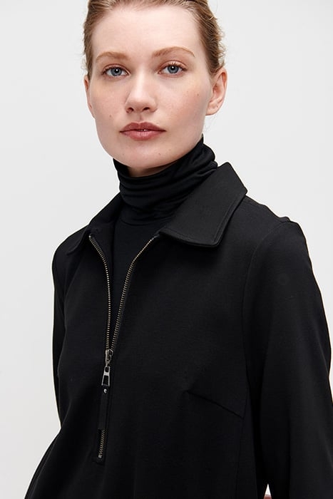 DWIGHT ZIPPER DRESS BLACK 4