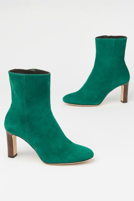 MIRABELLE STACK HEEL BRIGHT GREEN 4