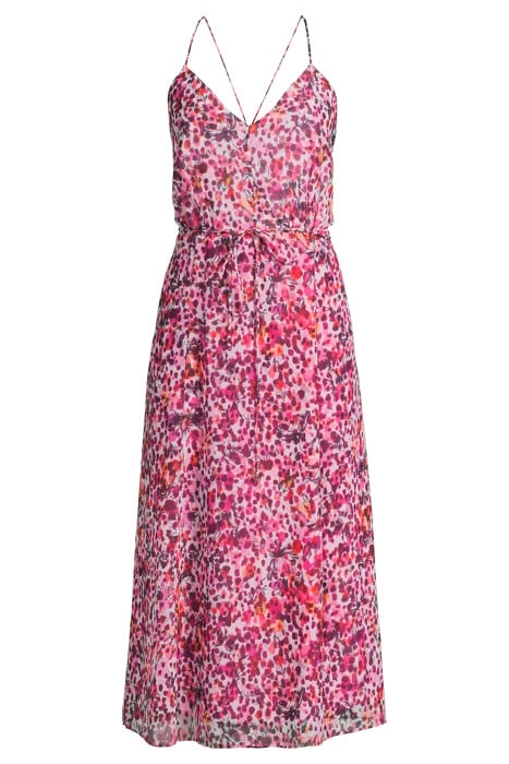 PENNY STRAPPY DRESS PINK PRINT - OUTLET PRICE 3