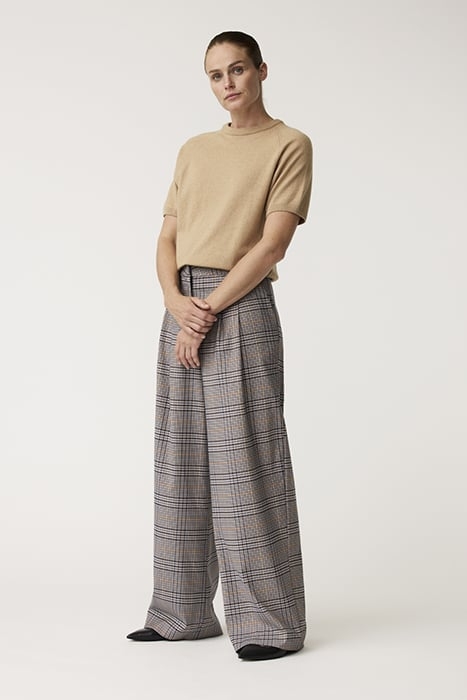 BAMBOO PANTS BLUE/ORANGE 1