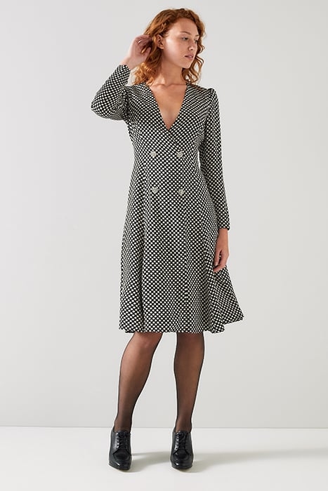 DR EDEL GRAPHIC SPOT BLACK/CREAM 5