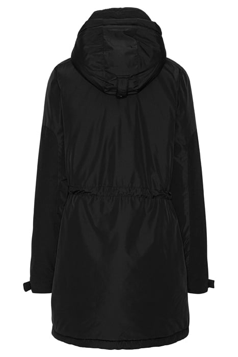 FLUFFY COAT WANDERDOWN01 BLACK 5