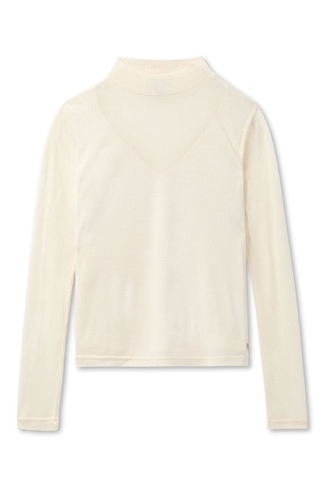 SHEER MOCKNECK EGGNOG 3