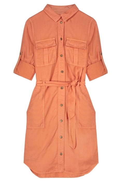 CARGO DRESS BREEZY TENCEL REDS 1