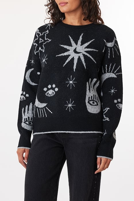 SWEATER PULLOVER BLACK NIGHT 1