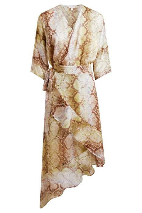 3 QTR SLV ENSLEY WRA GLAM SNAKE PRINT 3