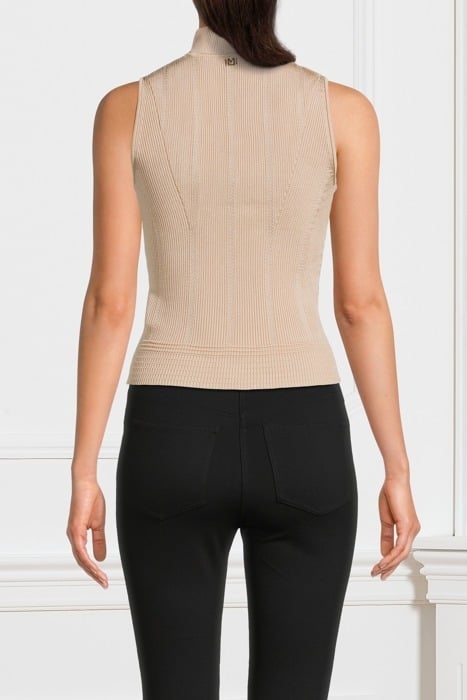 ATENA HIGH NECK SL S FAWN TAUPE 2