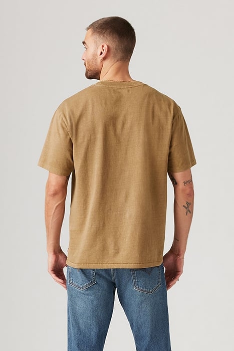 RED BASIC T-SHIRT BEIGE 2