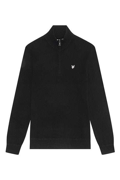 LAMBSWOOL QUARTER ZIP JUMPER LACQUER 4