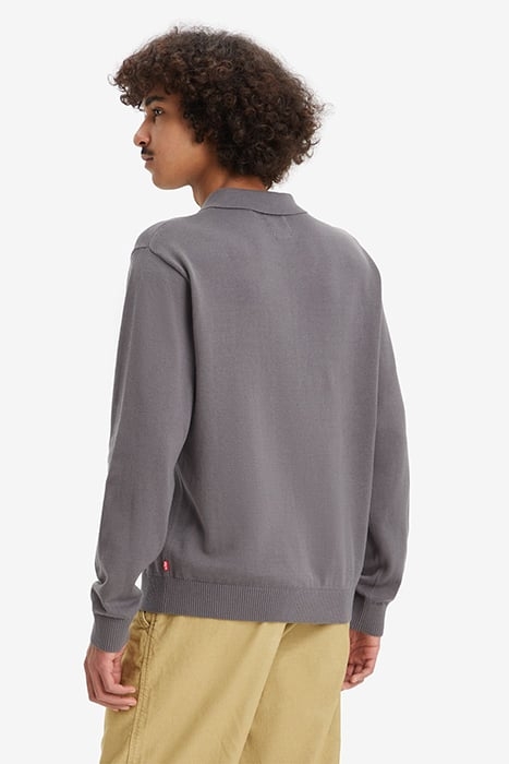 LS POLO SHIRT GREY 2