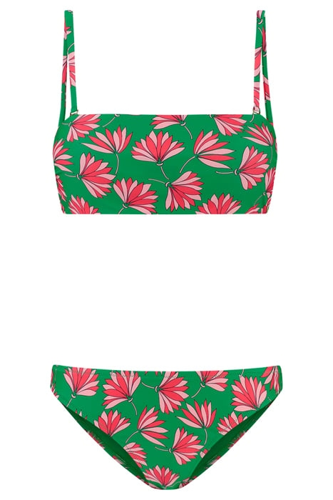 LADIES LOLA BIKINI SET BEACH BLOSSOM TROPIC GREEN BLOSSOM 4