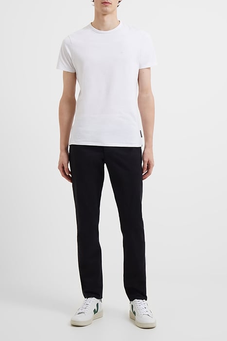 COTTON SATEEN CHINO BLUE 2