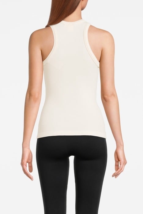 MAIA MICROMODAL SOFT RIB TANK OFF WHITE 2