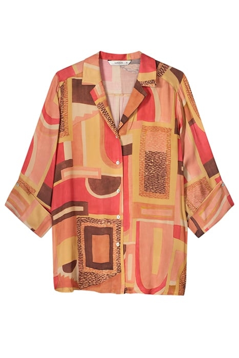 BLOUSE MODERN ART MULTICOLOUR 3
