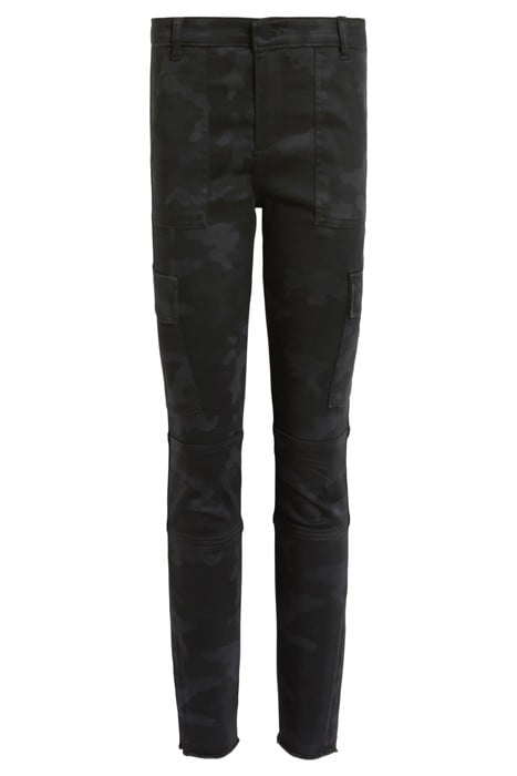 DURAN CAMO CARGO WASHED BLACK 5