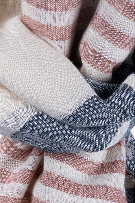 MULTI STRIPE SCARF NIGHT SKY 5