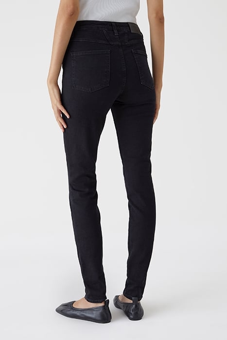 STYLE NAME SKINNY PUSHER LONG JEANS BLACK 2