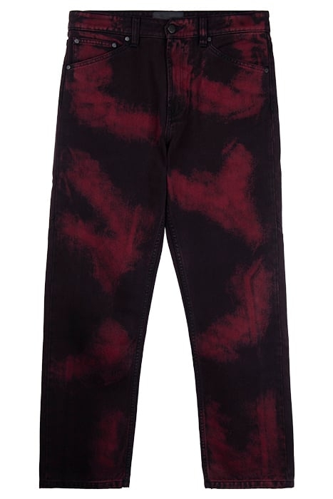 A-COLD-WALL* – EROSION JEAN BLACK/BURNT RED 1