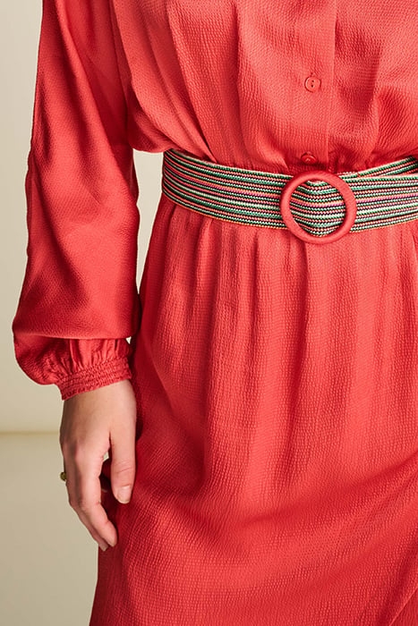 DRESS - BAKED RED ORANGE 6