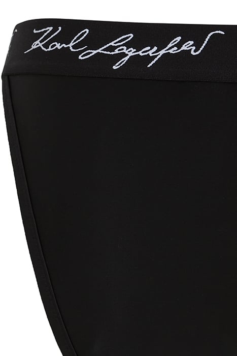 SIGNATURE BIKINI SWIM BOTTOM BLACK 3