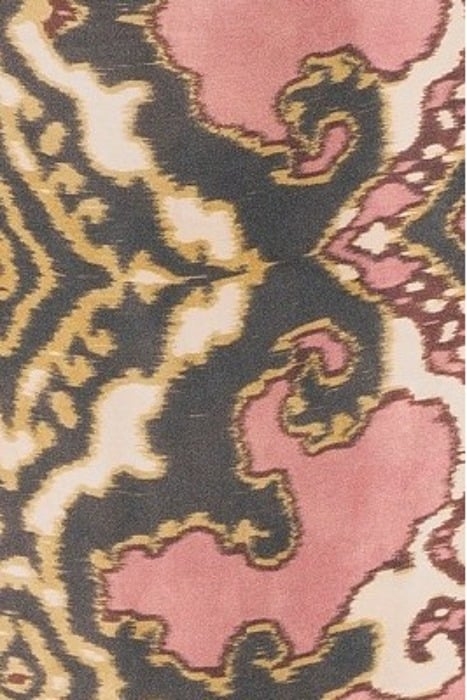 TOP FLARE SLEEVES ORNAMENT PRINT ANTIQUE PINK 5