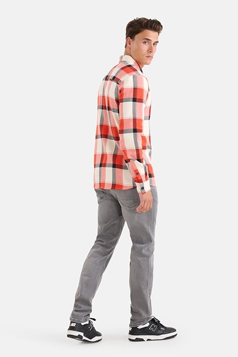 MA-SBRED CHECK SLS ORANGE 3